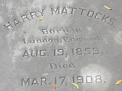 Harry Mat Mattocks 