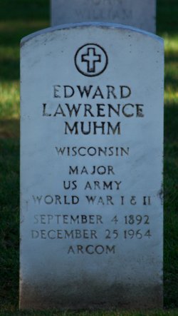 Maj Edward Lawrence Muhm 