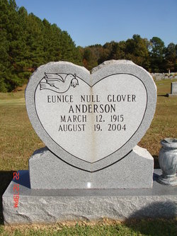 Eunice <I>Null</I> Glover Anderson 