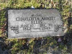 Charlotta Alice “Lottie” <I>Matlock</I> Abbott Ellis 