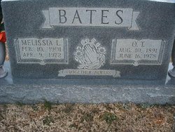 Melissia Leora <I>Hinson</I> Bates 