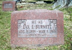 Eva Elizabeth “MeMe” <I>Kellogg</I> Burnett 
