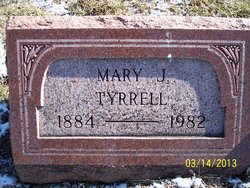 Mary Josephine <I>Kelly</I> Tyrrell 