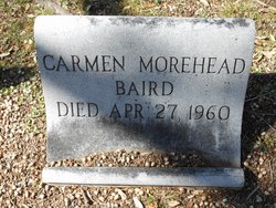 Carmen <I>Morehead</I> Baird 