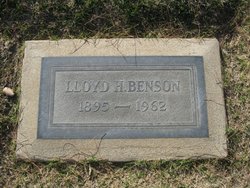 Lloyd Hardin Benson 