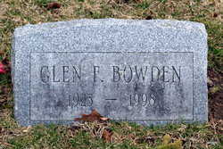 Glen Frank Bowden 