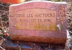 Dixie Lee Mattocks 