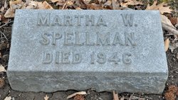 Martha Washington “Mattie” <I>Tuttle</I> Spellman 