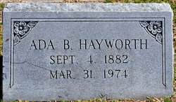 Ada <I>Byrd</I> Hayworth 