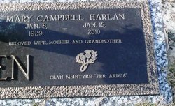 Mary Campbell <I>Harlan</I> Batten 