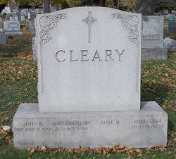 Mary F. <I>Shea</I> Cleary 