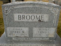Emma <I>Lynes</I> Broome 