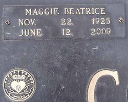 Maggie Beatrice <I>Steadham</I> Cotner 