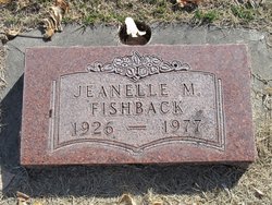 Jeanelle Margaret <I>Cockrum</I> Fishback 