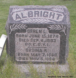 Orren Lane Albright 