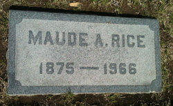 Maude A Rice 