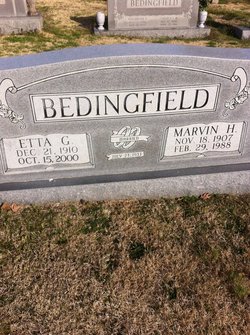 Benny Etta <I>Greer</I> Bedingfield 