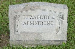 Elizabeth Jane “Janny” <I>Mills</I> Armstrong 