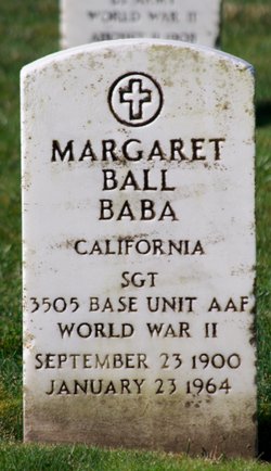Margaret <I>Ball</I> Baba 