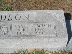 Essie <I>Newton</I> Hudson 
