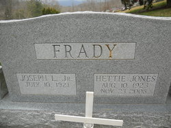 Hettie <I>Jones</I> Frady 