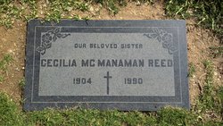 Cecilia Margaret “Aunt Dee” <I>McManaman</I> Reed 