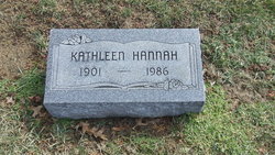 Mary Kathleen <I>Clifford</I> Hannah 