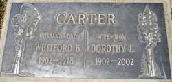 Dorothy L <I>Rose</I> Carter 