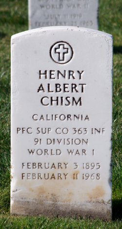Henry Albert Chism 