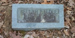 Beulah <I>Pruden</I> Elder 