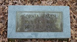 Sophia <I>Burrow</I> Barth 