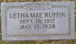 Letha Mae Ruffin 