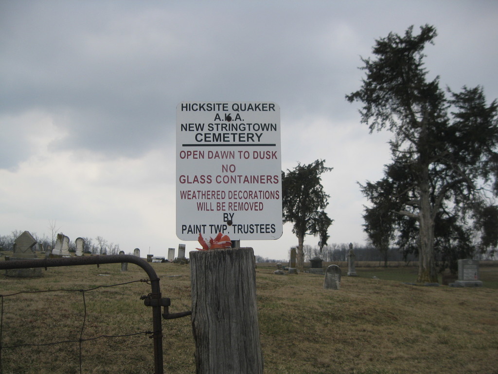 Stringtown Quaker Cemetery