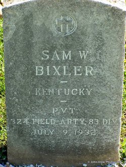 Samuel Warren “Sam” Bixler 