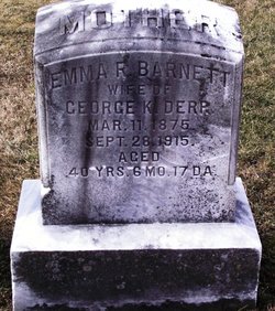 Emma R. <I>Barnett</I> Derr 