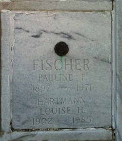 Louise H <I>Hartmann</I> Fischer 