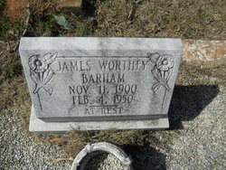 James Worthy Barham 