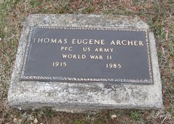 PFC Thomas Eugene Archer 