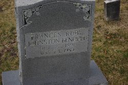 Frances Ruby <I>Johnston</I> Benfield 