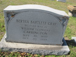 Bertha <I>Gray</I> Carrington 