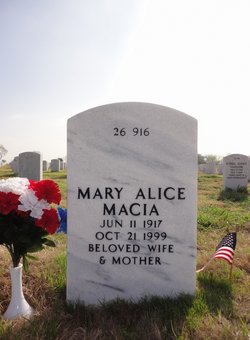 Mary Alice <I>Murrell</I> Macia 
