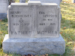 Eva <I>Levison</I> Bernheimer 