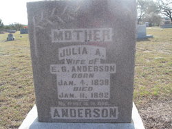 Julia Deane <I>Vernon</I> Anderson 