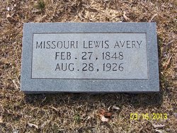 Missouri <I>Lewis</I> Avery 
