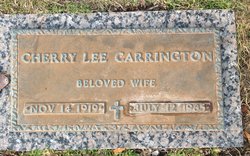 Cherry Lee <I>Wheeler</I> Carrington 