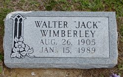 Walter “Jack” Wimberley 