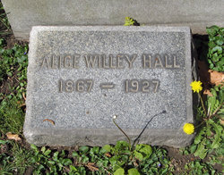 Alice <I>Willey</I> Hall 