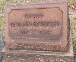 Leonard Francis John Bodecker 
