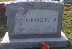 Cora <I>Maines</I> Croxton 