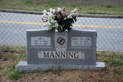 Annie Lou <I>King</I> Manning 